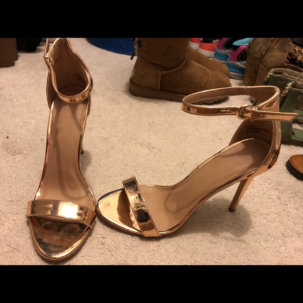 Rose Gold heels